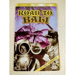 DVD Road to Bali - movie - Bing Crosby & Bob Hope (in color) oldies Golden Years